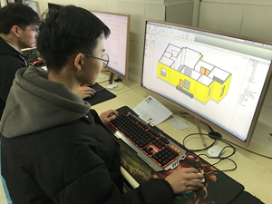 瀘縣建校舉行第二批建筑信息模型（BIM）職業(yè)技能等級(jí)證書(shū)考試