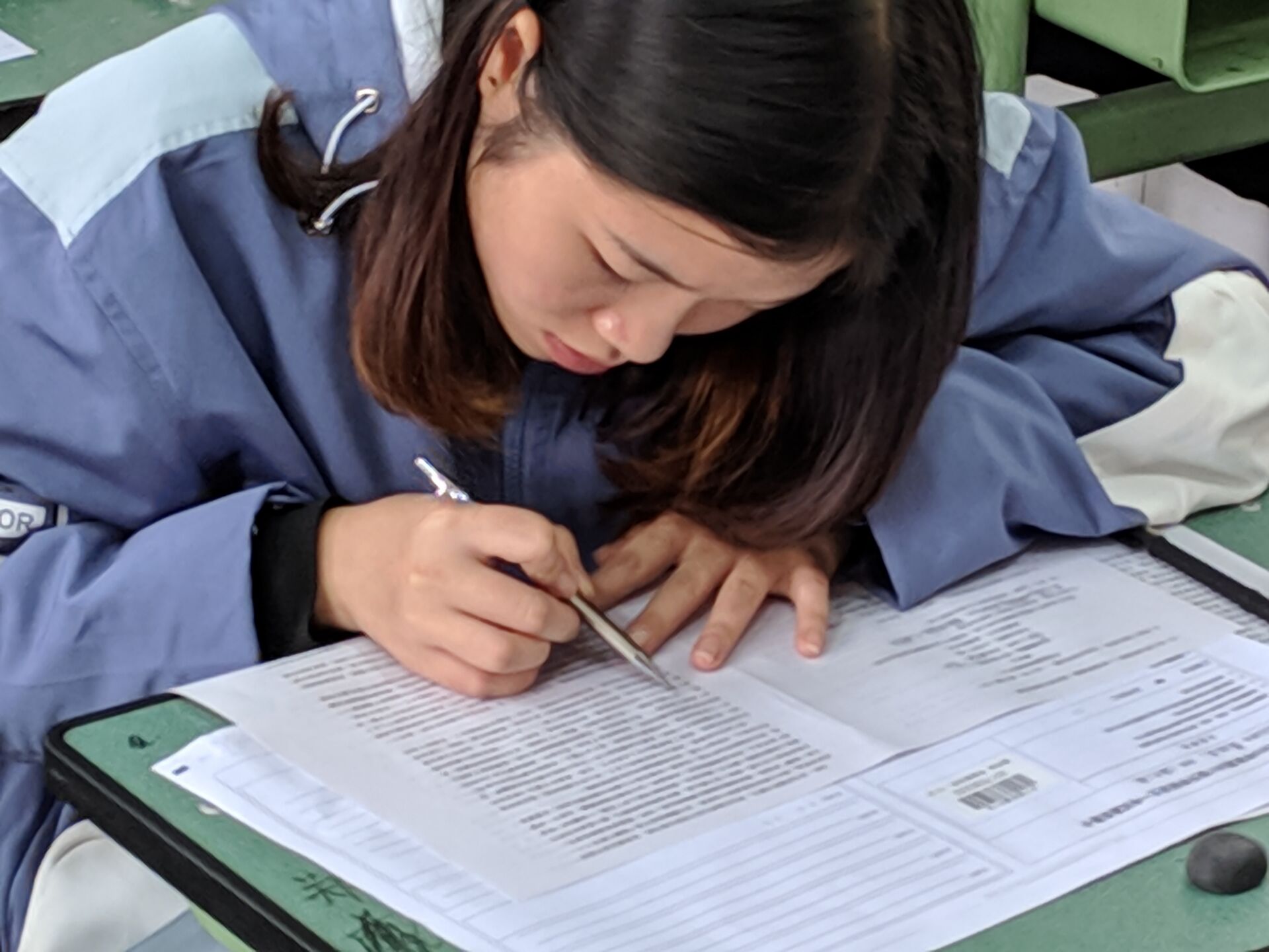 瀘縣建校舉行2019年秋期“一考”