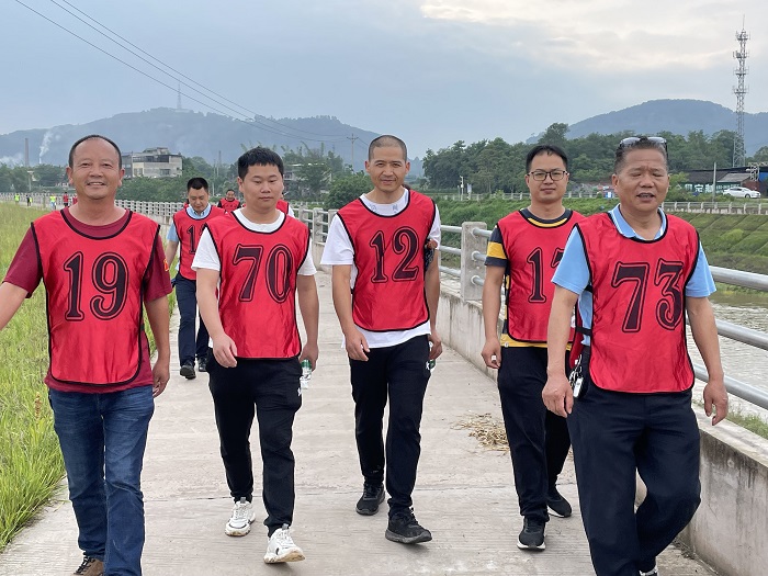 瀘縣建校開展健康徒步行文體活動(dòng)